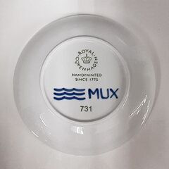 開封未使用品【ブルーフルーテッド メガ ディーププレート 25cm】国内購入品 食器 皿 陶器 陶磁器 白磁 ROYAL COPENHAGEN 札幌 北20条店の画像