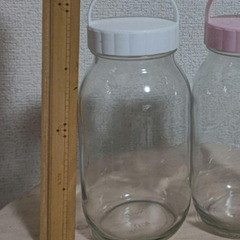 ガラス瓶 14個セット 白 ピンク　