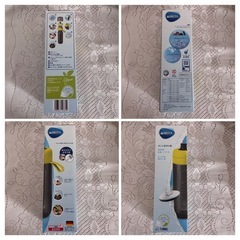 美品｢BRITAブリタ 新品替えカートリッジ3本付 携帯用浄水ボトル 600ml ライム」 の画像