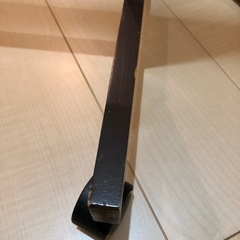キャスター付き　スタンドミラー（ダークブラウン色 ）の画像