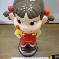 ペコちゃん首振り人形・非売品 【茶色台座】250402-7Tの画像