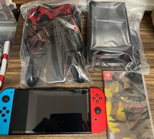 Switch 有機EL 本体一式➕ソフトとコントローラーセット