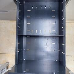 ★ジモティ割あり★ PLUS 袖机 アイボリー H70×D69×W39 クリーニング済み OJ8645の画像