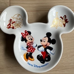 未使用品 ディズニー プレート 小鉢 お皿 2枚セットの画像