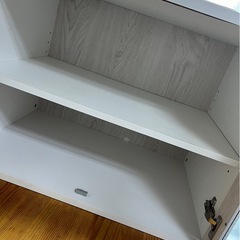 ジェーン ミニカップボード JNS-1 ホワイト 底面シミありの画像