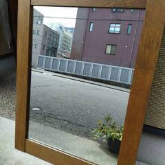 美容室で使用していた大きな鏡