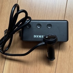 3連シガーソケット　未使用新品の画像