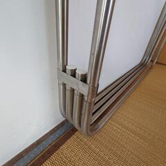 ニトリ　オールステンレス　布団干し　工具不要の画像