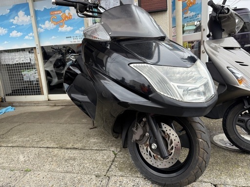 ヤマハ マグザム sg17j 格安スクーター マフラーカスタム