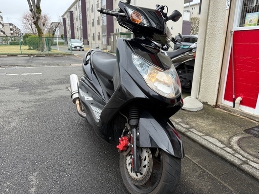 ヤマハ シグナスx ブラック カスタム車両
