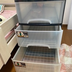 チェスト　引き出し3段ケース　衣装ケース　プラスチックタンス　タンス