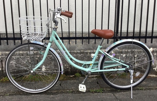 美品車＞ブリヂストン・リコリーナ・ジュニア24インチ自転車・内装3段