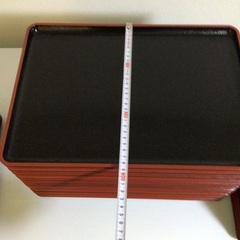 お盆(耐熱一休木目盆)の画像