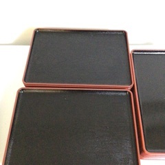 お盆(耐熱一休木目盆)