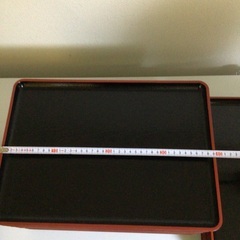 お盆(耐熱一休木目盆)の画像