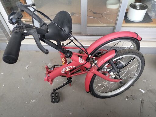 口コミ サイト 商品 折りたたみ自転車あげますあさひミモレット20inchボルドーレッド 自転車本体