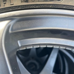 17インチホイール＆ジャンクタイヤ