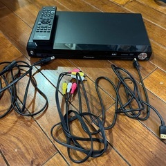 パイオニアDVDプレイヤー　リモコンケーブル付き
