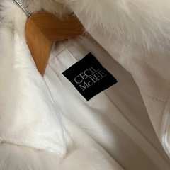 CECIL McBEE セシルマクビー 白 コート　　の画像