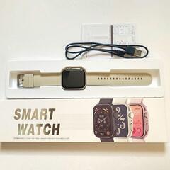 スマートウォッチ iPhone対応 AI音声アシスタント 通話機能 大画面の画像
