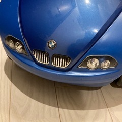 BMW ベビーレーサーⅡ ブルー×オレンジ 乗用玩具 キッズ キックカー 本体の画像