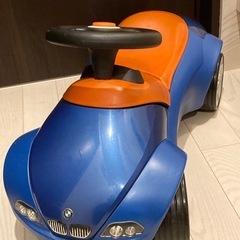 BMW ベビーレーサーⅡ ブルー×オレンジ 乗用玩具 キッズ キックカー 本体の画像