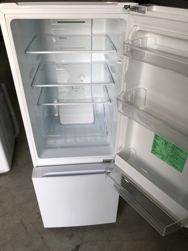 NO B52 ?福岡市内配送設置無料✨?yselect YRZF15J ヤマダオリジナル ２ドア冷蔵庫 (156L・右開き) ホワイト