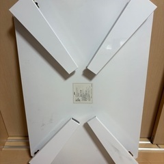 ローテーブル（光沢白）