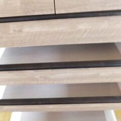 ◆木製6段チェスト◆メーカー不明　タンス　収納　家具　USED