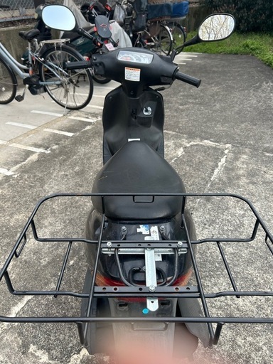 決まりました！　春から副業などでフードデリバリーしたい方必見！　フィックスキャッチ+デリバリーバッグ付き　原付dio 2スト 黒色 決まりました！ 春から副業などでフードデリバリーしたい方必見