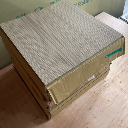 ❐新品未使用【33枚】特注 和風タイルカーペット500×500×11