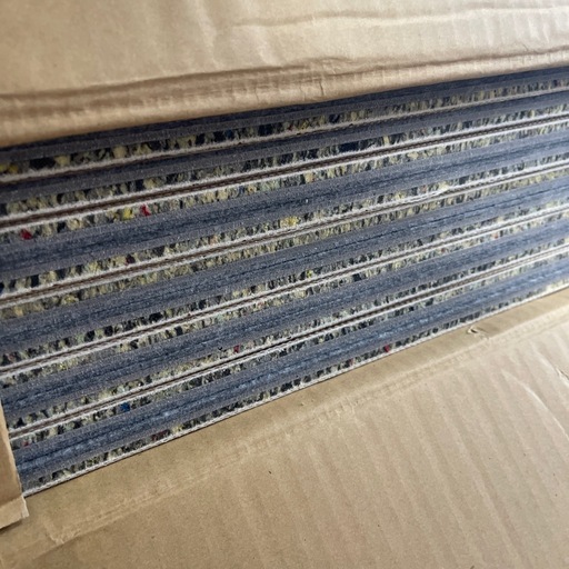 ❐新品未使用【33枚】特注 和風タイルカーペット500×500×11