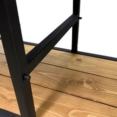 NO.2338【欠品あり】テレビボード ローボード 天然木 幅120cm 家具 中古の画像