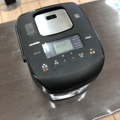 圧力IH炊飯器:2021年製【リサイクルフカツ岡崎倉庫店】250402