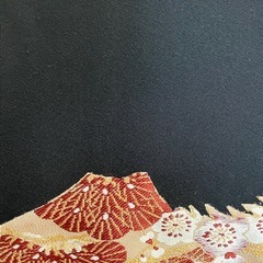 タペストリー黒地 値下げしました。値下げ交渉⭕️の画像