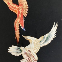 タペストリー黒地 値下げしました。値下げ交渉⭕️の画像