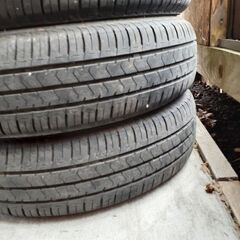 夏タイヤ 155/65R14 75H ブリヂストン ECOPIA NH100C 2019年製 4本セットの画像