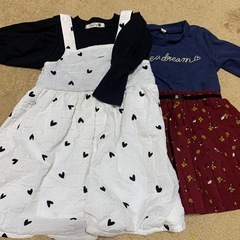 キッズ長袖ワンピース