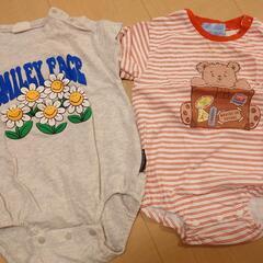 ロンパース まとめ売り 80cm 半袖の画像
