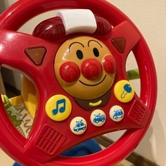 アンパンマン　キッズドライバー　車おもちゃ　ハンドルの画像