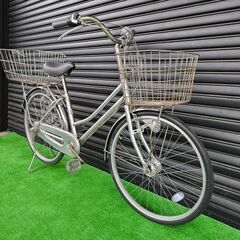【シティサイクル24インチ】サカモトテクノ Carol Pastel  キャロルパステル 【引取限定・現状渡し】三重県の画像