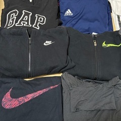 ダウン、ブランド入り150.160cm男の子まとめ売りの画像