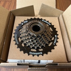 自転車　シマノ　7段スプロケットの画像