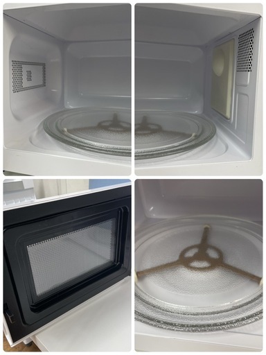 R372 ☀️ NEOVE 電子レンジ （17L 60Hz専用）21年製 RMM-AT717-6WT ⭐ 動作確認済 ⭐ クリーニング済