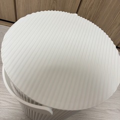 お取引中　オムニウッティ ホワイト LL 20L オムツ用ゴミ箱の画像