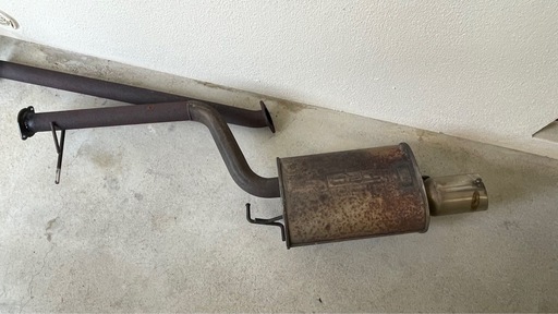 チェイサー　TRDハイレスポンスマフラー