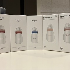 3coins 哺乳瓶　5本セット 新品未開封の画像