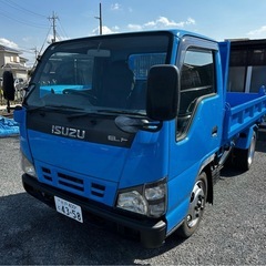 いすゞ　NKR81  3点　ダンプ　平成18年　距離28000k...