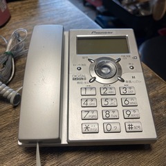 Pioneer　電話機　子機付き　TF－AD1500　一か月保証付き　【リサイクルショップ道楽屋】の画像
