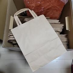 【新品】50枚/紙袋/茶色/マチあり/手持ちあり/セット